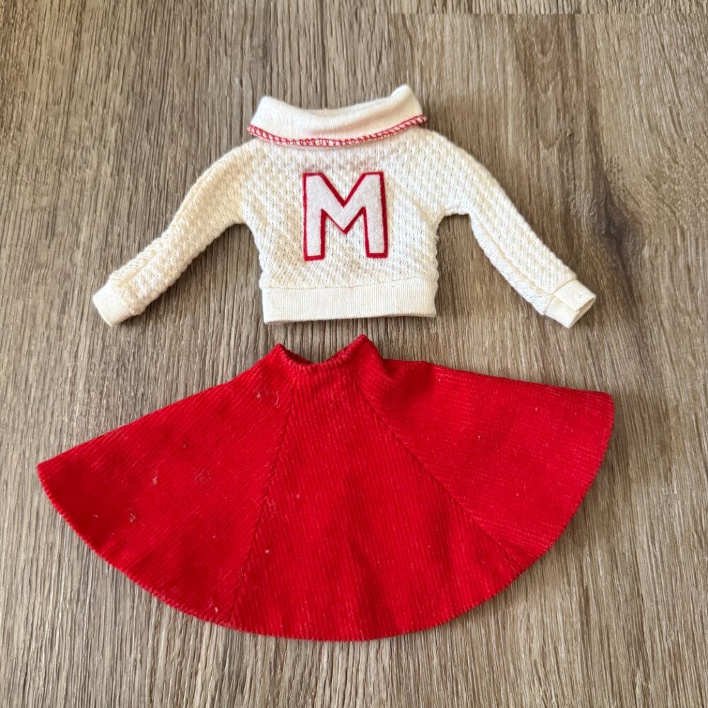 Barbie Vintage Cheerleader 60s #876 OUTFIT